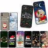 For Xiaomi Redmi Note 14 12 13 ProPlus A3 Pro Plus 12C 13C 14C 5G Phone Cover Case Merry Christmas Tree Deer Snowman