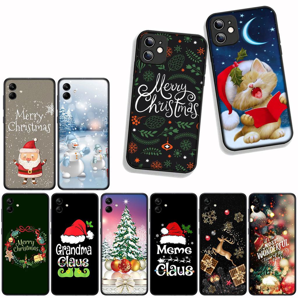 For Xiaomi Redmi Note 14 12 13 ProPlus A3 Pro Plus 12C 13C 14C 5G Phone Cover Case Merry Christmas Tree Deer Snowman