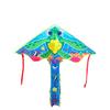 High Quality Polyester Triangular Kite With Long Tail Underwater Series Dolphin Mermaid Kite For Easy Flying