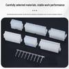4.2mm Pitch Double Row Connector Housing, Male/Female, Transparent White, 2P/4P/6P/8P/10P/12P