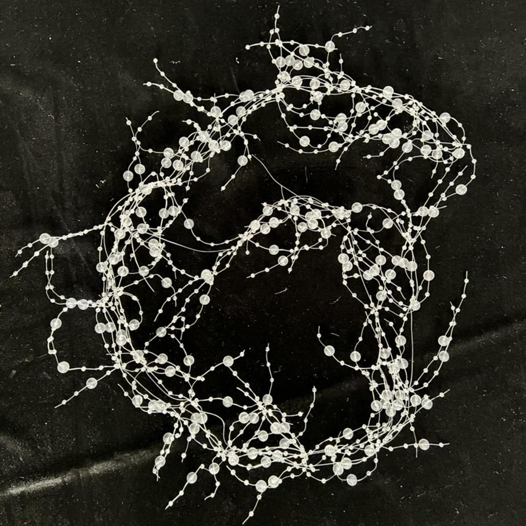 Beaded Christmas Garland Festive Berry Beaded Garland for Holiday Home Decor