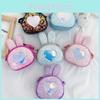 Stylish Children's Crossbody Sequin Rabbit Bag With Heart Design For Kids