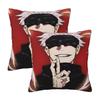 Satoru Gojo Anime Jujutsu Kaisen 2 Pcs Square Pillowcase Pillow Cover Cushion Decor Comfort Throw Pillow For Home Bedroom