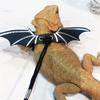 2025 Trend Bartagamen Echsen Leine Geschirr - 3er Pack Dinosaurier Flügel Echsen Geschirr Leine Für Bartagamen Echsen Einfach T