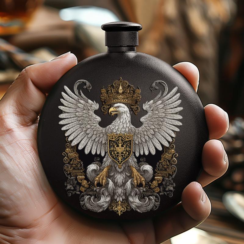 Фляга из российской нержавеющей стали 304 5 унций/6 унций/180 унций, Толстая бутылка для ликера/вина, Портативная дорожная фляга для виски/вина, Плоская фляга