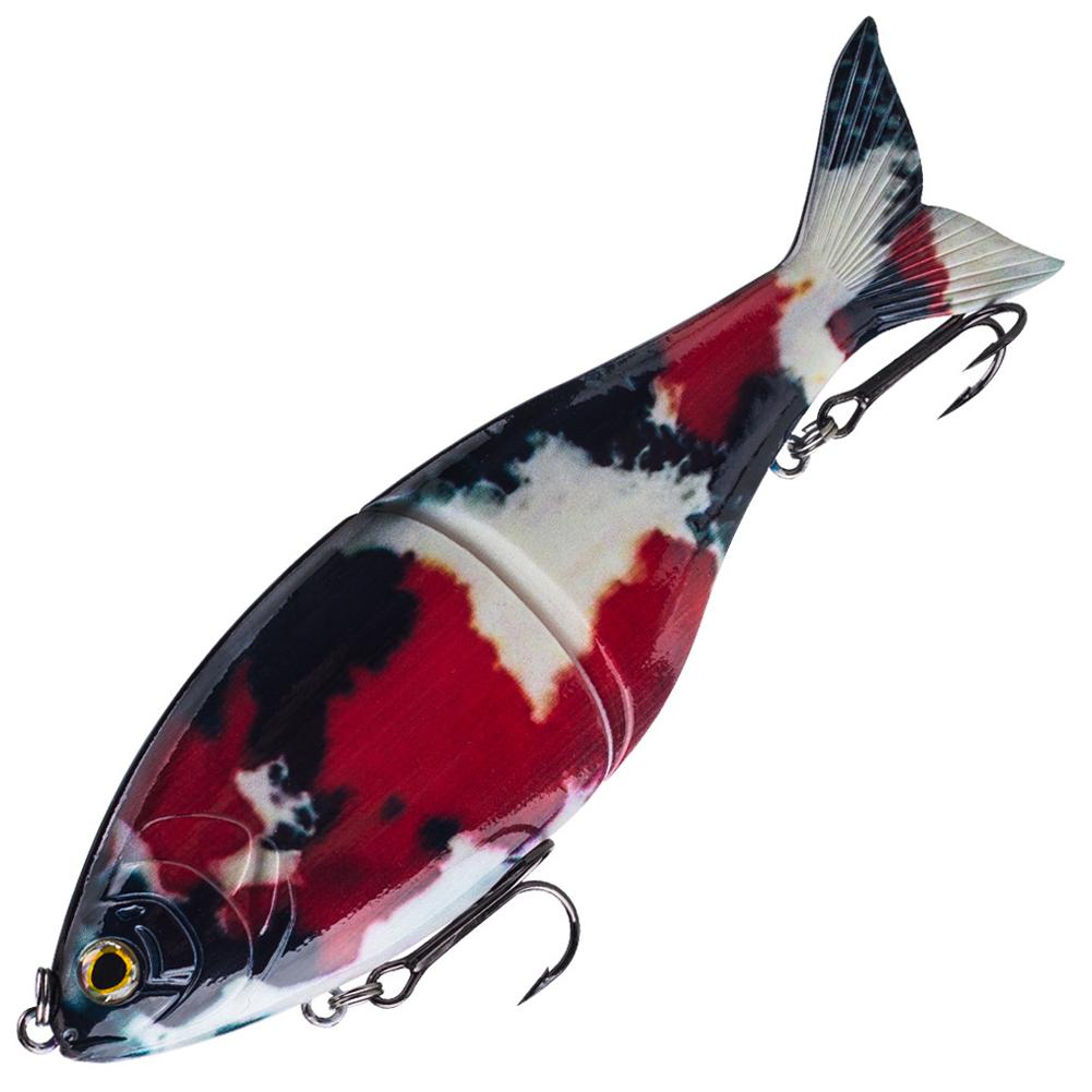 

Jointed Glide Bait 17.8cm 82g Sinking Hard Swimbait Artificial Lure with 3D Eyes for Giant Bass Pike Musky Freshwater