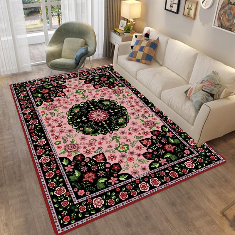 Geometric Modern Rugs Non-slip Floor Mat for Family Bedroom Indoor Children's Play Throwing Yoga Mats Area Rug area rug