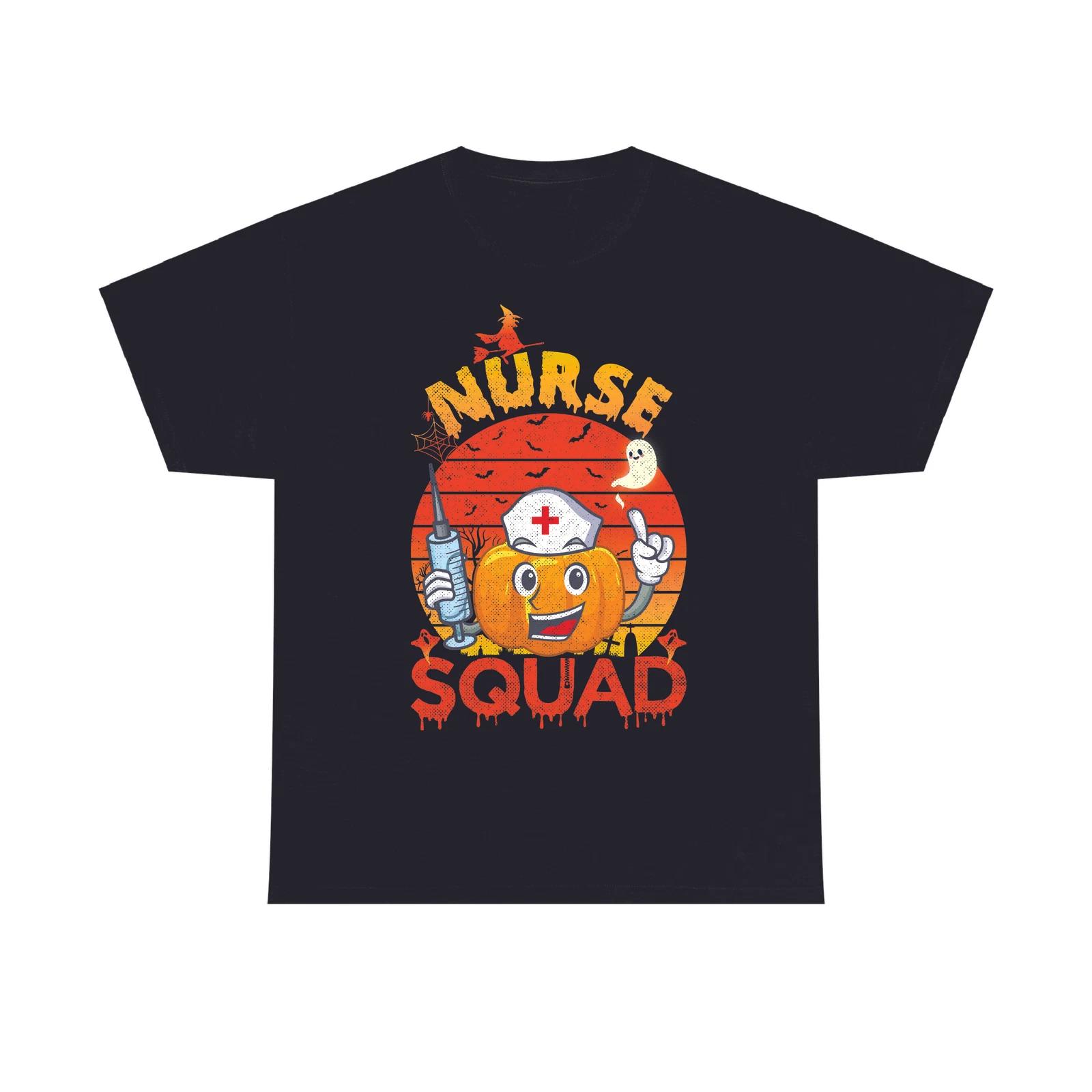 Nurse squad Halloween t shirt, Nurse t shirt, Funny, Xmas Unisex t shirt Tee top 3XL