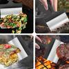 Raspador de Chapa de Aço Inoxidável com Cabo Pá de Limpeza para Churrasco Raspador para Grelha Flat Top Espátulas para Churrasco ao Ar Livre
