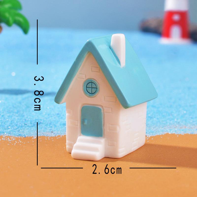 Cartoon Creative Surfboard Seashells Resin Fish Tank Landscaping Ornaments Aquarium Decoration Accessories DIY Small Ornaments