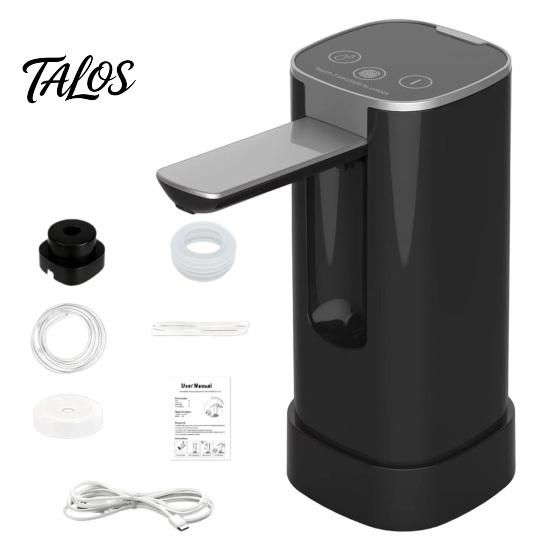 Automatischer Wasserflaschenspender Elektrische Pumpe mit Kindersicherung, USB-wiederaufladbar, Schreibtisch für das Befüllen von 5-Gallonen-Behältern, Tragbarer faltbarer Ausgießer
