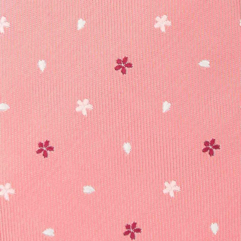 FORTUNA Tokyo [Fortuna Tokyo] Herren-Seidenkrawatte, Nishijin-ori Webart, Japanische Marke, Hergestellt in Japan, Kirschblütenblatt Kleines Muster, 15. Sakura