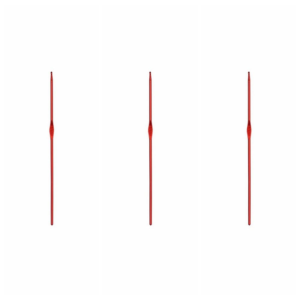 

3 шт./набор 2,0-10,0 мм крючки для вязания алюминиевые спицы для вязания металлические спицы подарок маме 2.0mm-random color