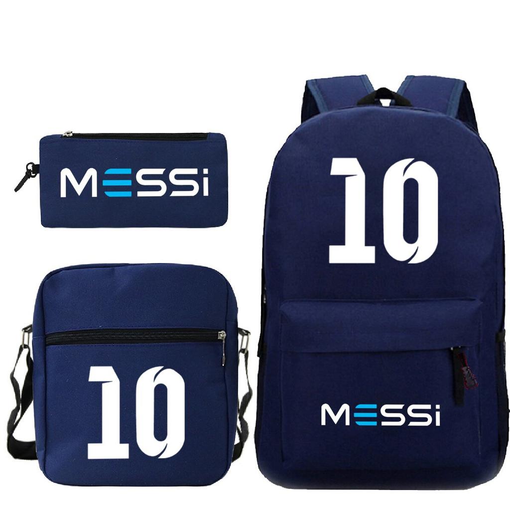 Football Printed Student Backpack Multifunctional Usb Interface Large Capacity Leisure Travel Backpack