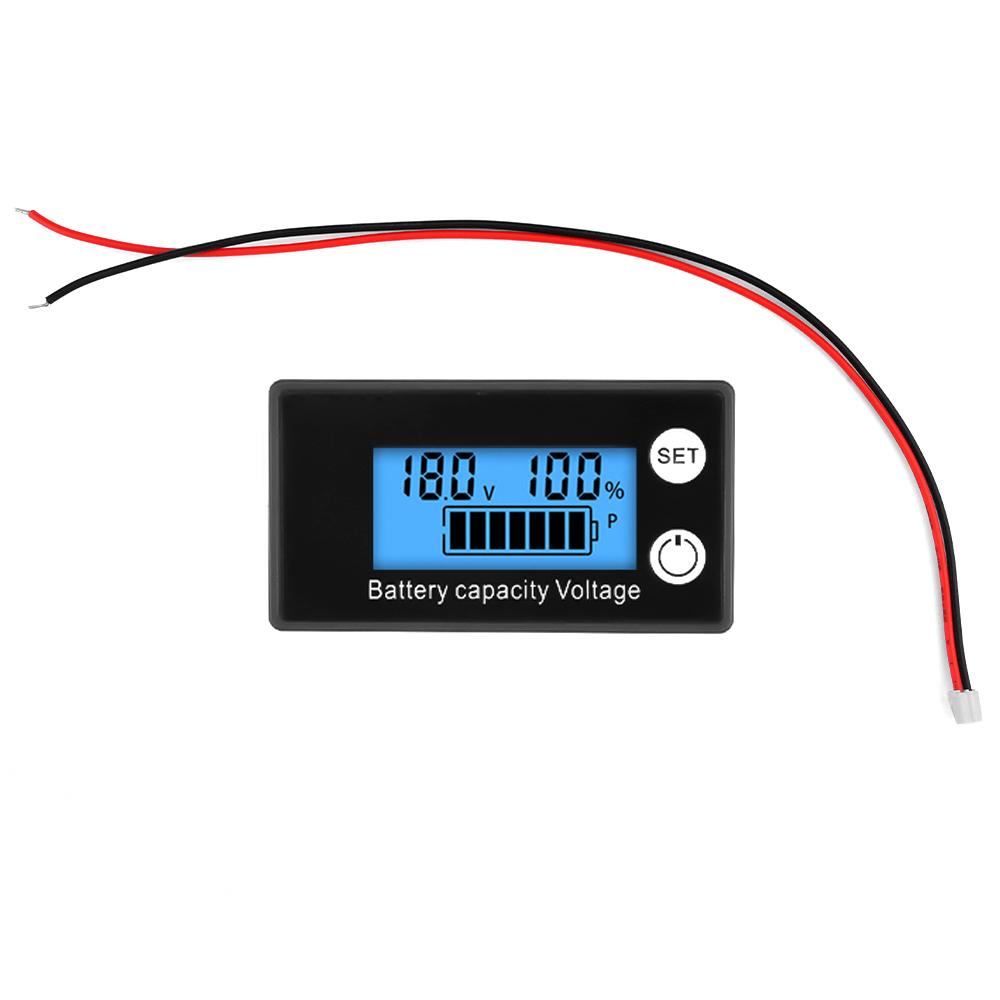 

DC8-100V LCD Digital Meter 6133A Battery Capacity Indicator Lithium Ion Iron Phosphate Battery 12V 24V 36V 48V 60V 72V Voltmeter