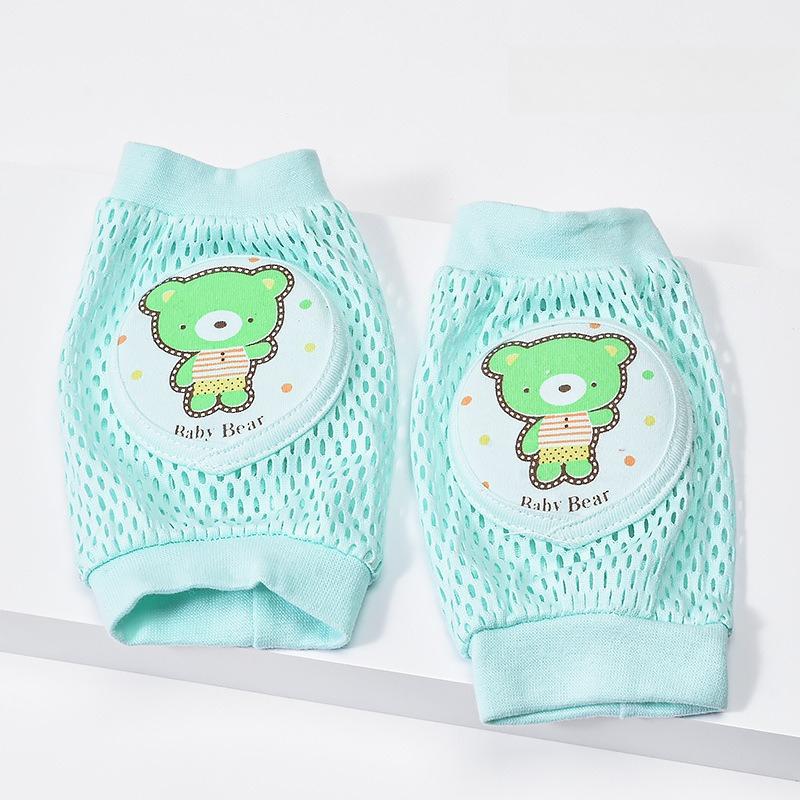 Baby Knee Pads 1 Pair - Thin Summer Crawling Protection, Anti-Fall Learning To Walk Gear for Infants & Toddlers
