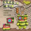 Lovely Fuggler Plush Keyrings Funny Ugly Monster Fugg Sasquoosh Indecisive Grin Grin Monster Cute Plush Collectible Backpacke Pendant