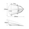WOOGA Motorcycle Windshield Windshield Screen Panel Spoiler for Honda CBR400R CBR500R CBR 400R CBR 500R 2019 2020 2021 2022 2023 2024 Easy To Install