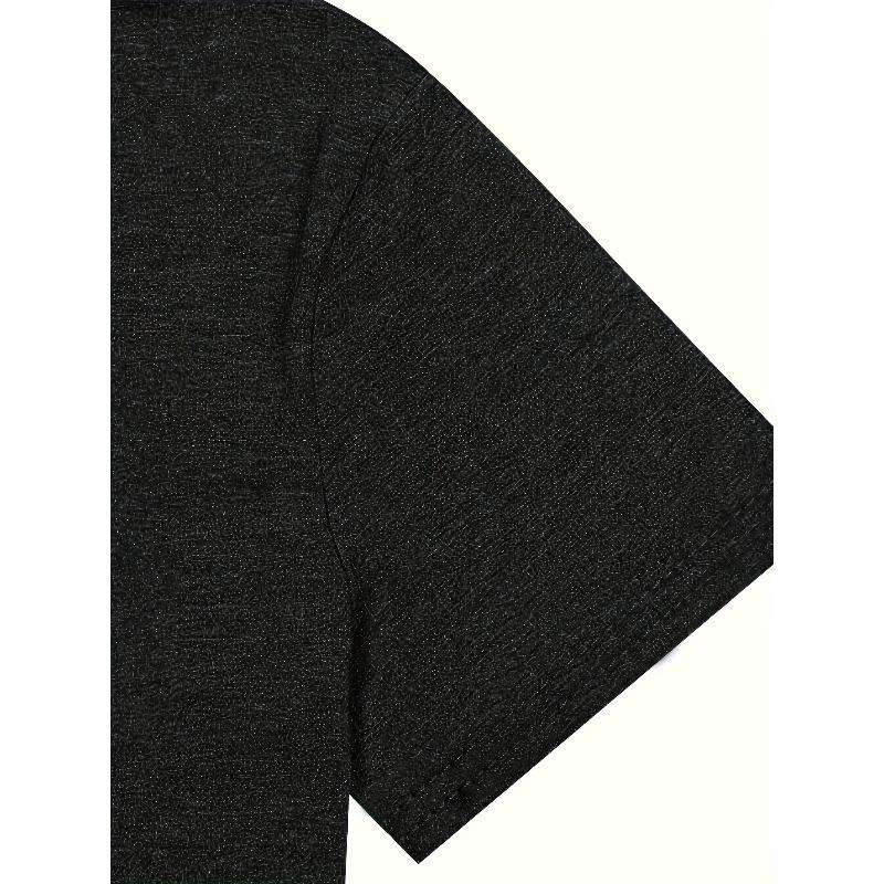 European Size Womens Letter Print T Shirt Round Neck Slim Fit Short Sleeve Stylish Casual Summer Wear Top