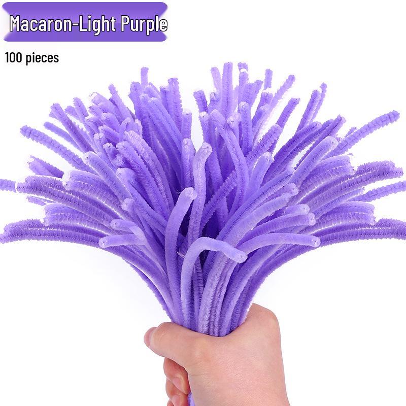 Colorful Chenille Stems for Kids' DIY Crafts: Art Material for Kindergarten Projects