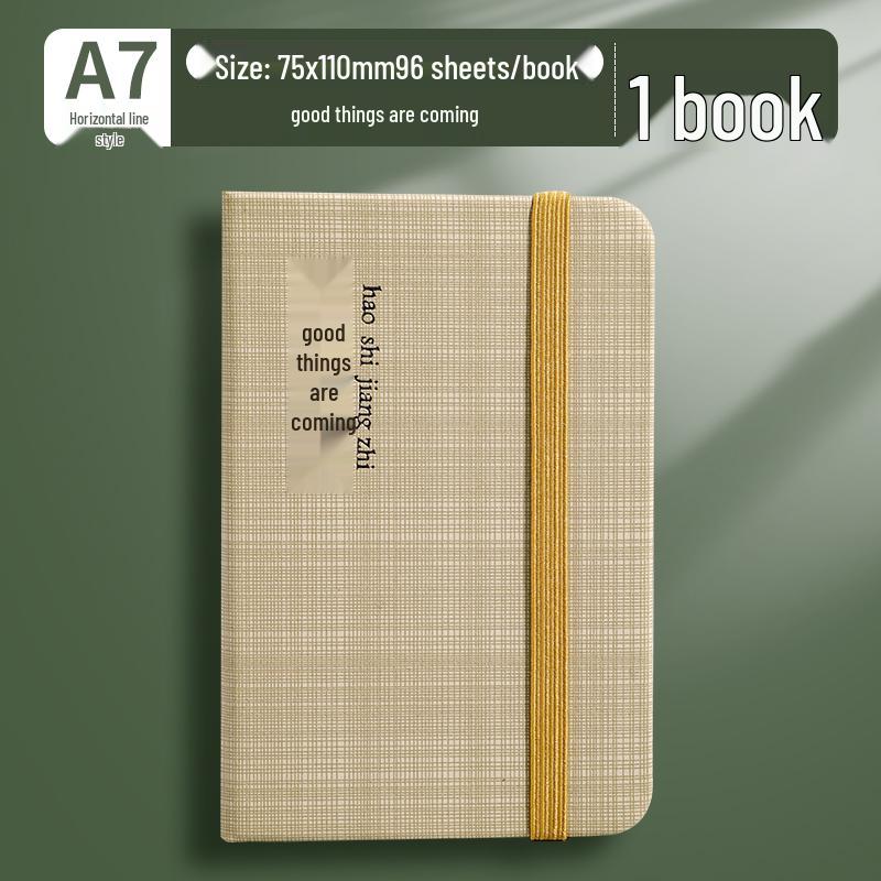 A7 Mini Pocket-Sized Notebook: Portable, Simple, and Perfect for Students