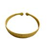 Retro Ethnic Style Open Lucky 'Fu' Character Bangle Bracelet