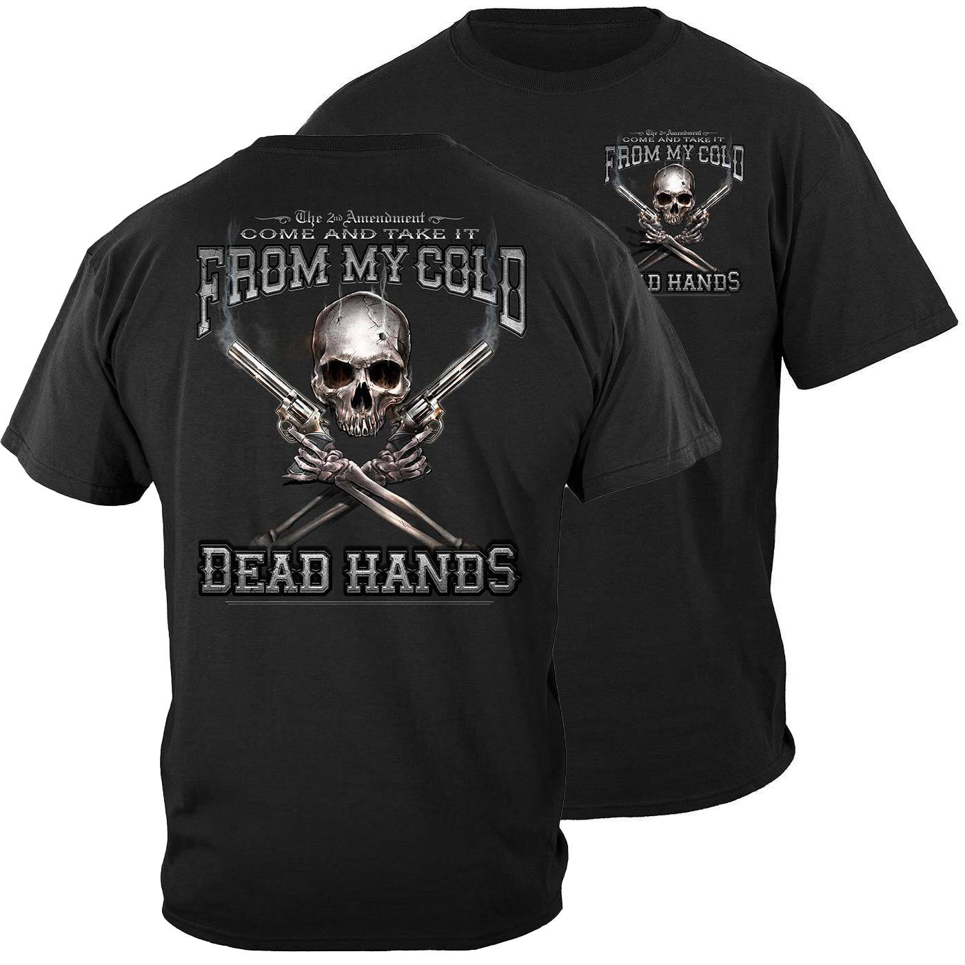 Come And Take It From My Cold Dead Hands 2nd Amendment TShirt 100 Cotton ONeck Short Sleeve Summer Casual Mens Tshirt S