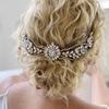Silver Color Rhinestone Crystal Headbands Hairbands Tiaras For Women Bride Party Wedding Bridal Hair Accessories Jewelry Band