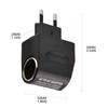 Multipurpose AC 220V To for DC 12V Adapter Vehicle Cigarette Lighter Converter P
