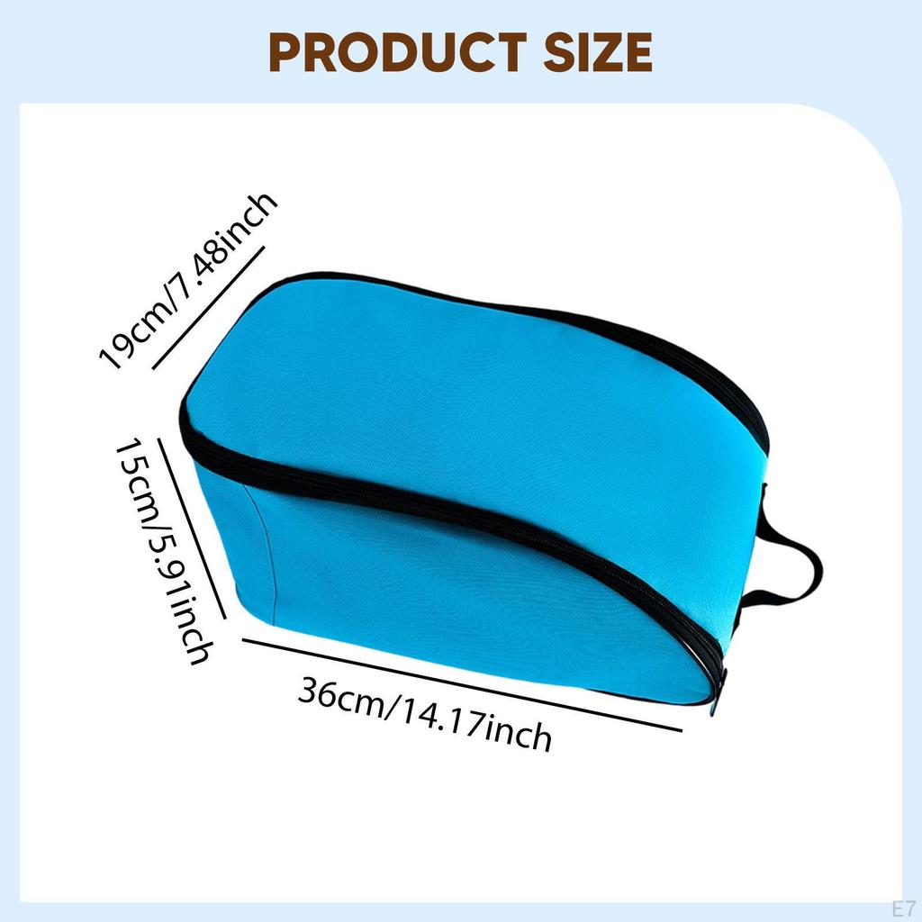 Soccer Shoe Bag for Travel Breathable Portable Carrier,Oxford Cloth Shoes Organizer Pouch