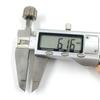 12T 15mm Durchmesser Elliptisches Loch 8x6 Keilverzahnung Zahnrad 12 Zähne Smoothie Hochgeschwindigkeitsmixer Sojabohnen Mahlmaschine Zubehör