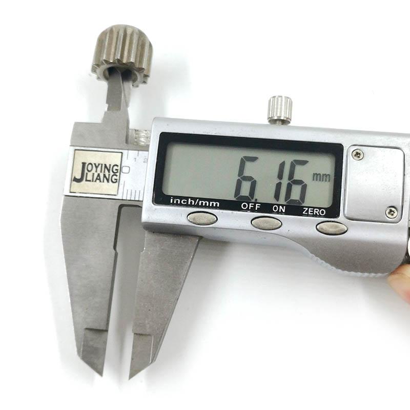 12T 15mm Durchmesser Elliptisches Loch 8x6 Keilverzahnung Zahnrad 12 Zähne Smoothie Hochgeschwindigkeitsmixer Sojabohnen Mahlmaschine Zubehör