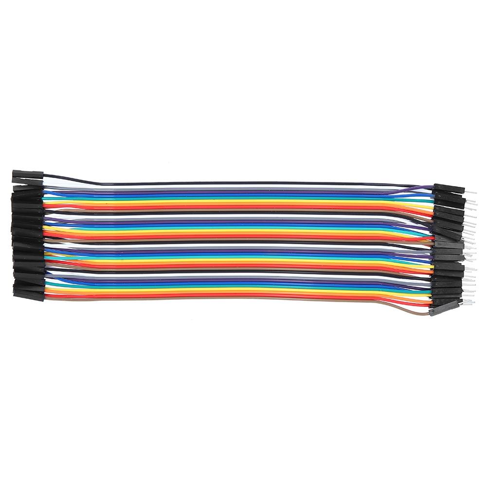 10Pcs Jump Wire Plastic Male To Female Connecting Cable for Computer Electronics 2.54mm