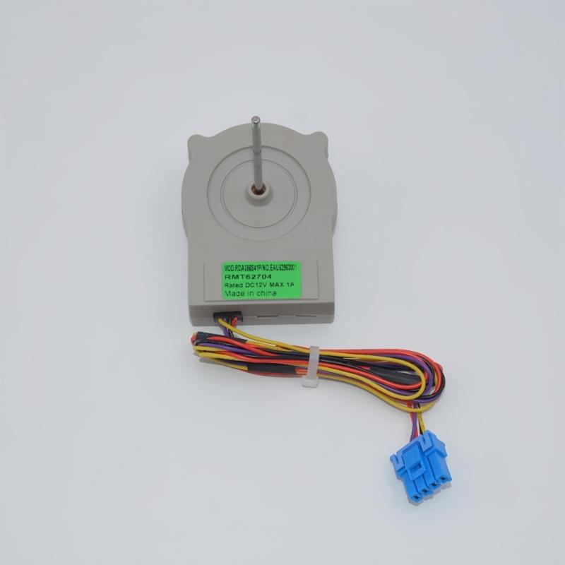 12V 4Pin Refrigerator Fan Motor Assembly For EAU62963001 Cooling Replacement Housing Freezer Fan Motor Part