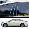 For Hyundai Sonata 7th 8th 9th 10th 2008-2024 PC Material Pillar Post Cover Door Trim Window Molding Sticker Plate Accessories