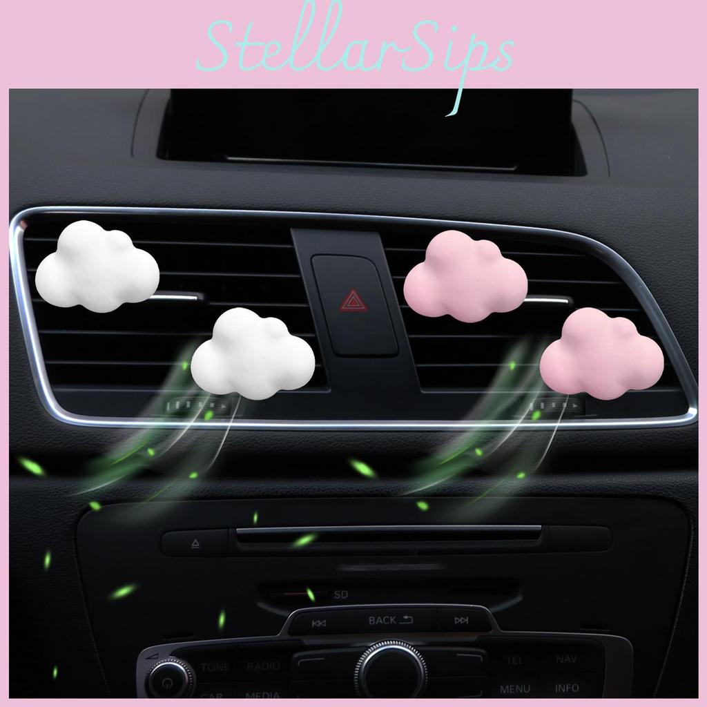 Material Metálico Clipe de Perfume para Carro Clipe Decorativo de Aromaterapia em Nuvem com Novo Design