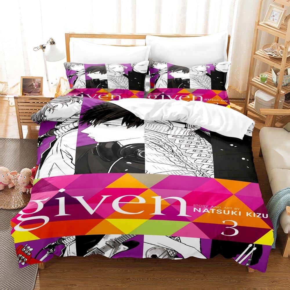 New 3d Print Anime Given Bedding Set Single Twin Full Queen King Size Bed Set Adult Kid Bedroom Duvet cover Sets Home Textiles