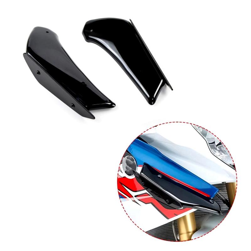 A51K-Motorcycle Side Fairing Panel Cover Downforce Spoiler For BMW S1000RR 2010-2018 Accessories