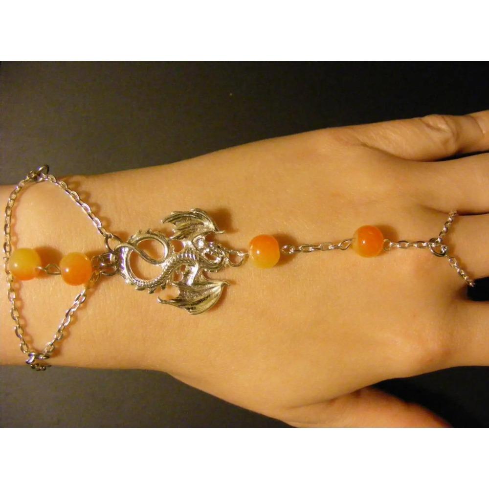 Pulsera de Luna Triple Diosa Luna Creciente Wicca Bruja Pentáculo Amuleto Joyería para Mujeres