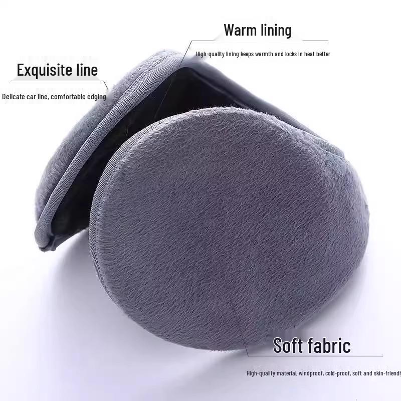 Winter Warme Unisex Ohrenwärmer: Verdickter Fleece-gefütterter Ohrenschutz mit Neukundenrabatt