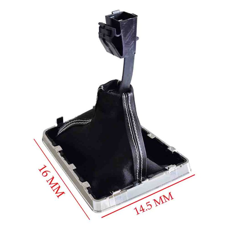 Car Gear Shift Knob Lever Stick Gaiter Boot Handbrake Grips Car Anti Slip Parking Hand Brake Boot Cover Case For Opel ASTRA H