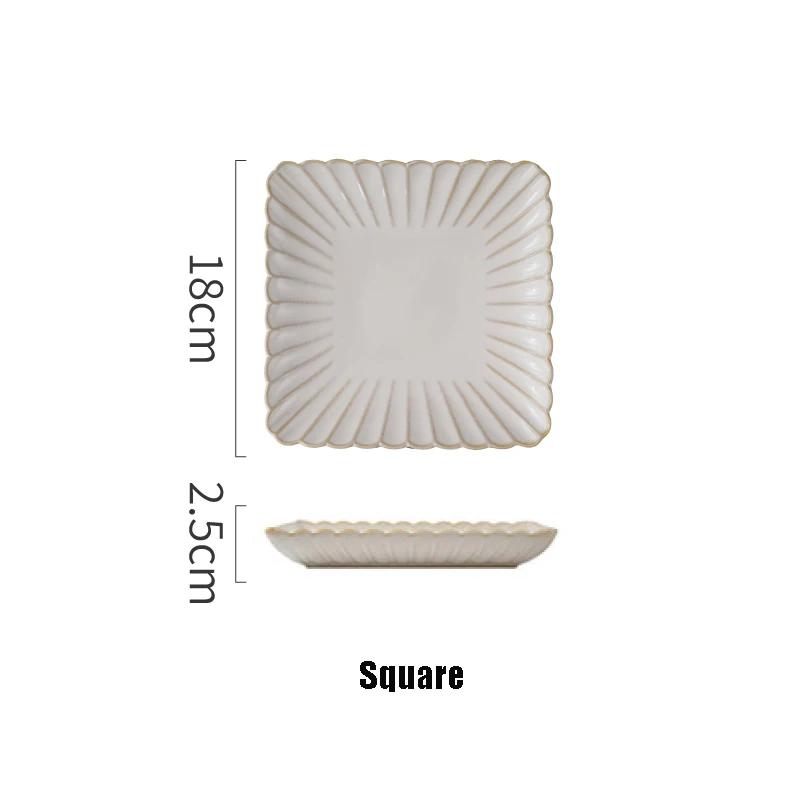 White Ceramic Plate Set Home Dinner Plate Bowl Steak Salad Tableware Creative Nordic Breakfast Dishes Plates Sets Coffee Mug Cup