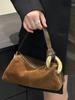 2025 Matte Leather Boston Pillow Bag - Versatile Soft Handbag & Crossbody
