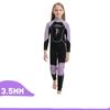 New One-piece Long Sleeved Fleece Diving Suit 3.5mm Men's And Women's Children's Swimsuits For Warmth And Cold Protection Diving And Surfing