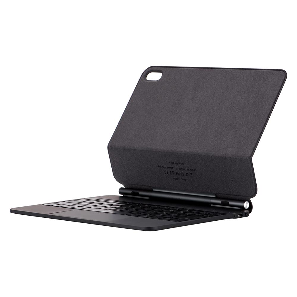 

X8 For iPad (2025)/10.9 (2022) Magnetic Leather Tablet Case Bluetooth-Compatible Keyboard with Touchpad White