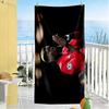 Man United's Paul Pogba Beach Towel Quick-Dry Soft Microfiber Comfortable Lightweight