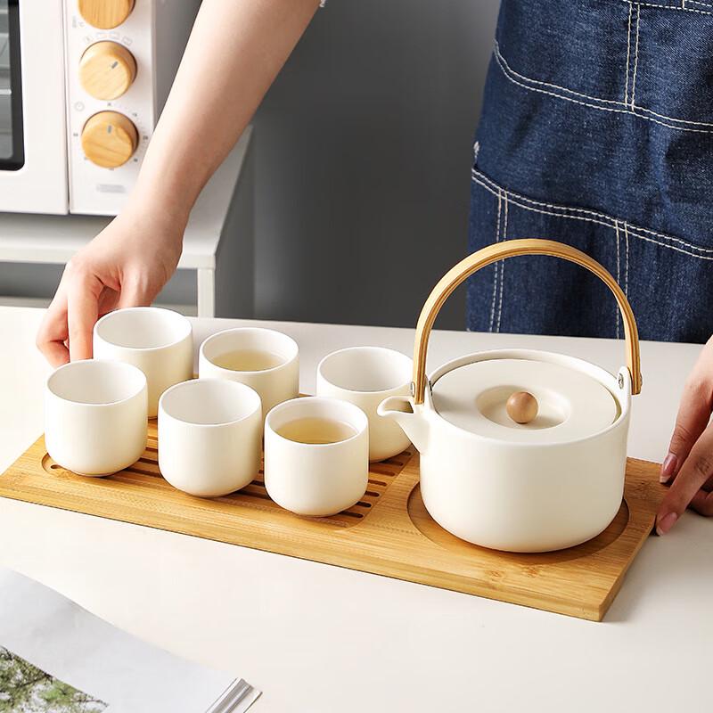 Junshenshi WQ Ceramic Kung Fu Tea Set
