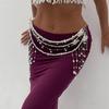Stylish Women's Imitation Pearls Waist Chain Fashionable Adjustable Bikini Chain Party Body Jewelry for Women Girls
