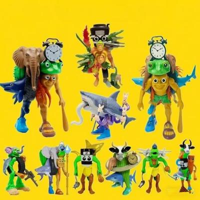 Eigenzinnige Shan Hai Jing Abstracte Actiepop Tralalerotralala Tung Tung Sahur Speelgoed Creatief Populair Verzamelobject