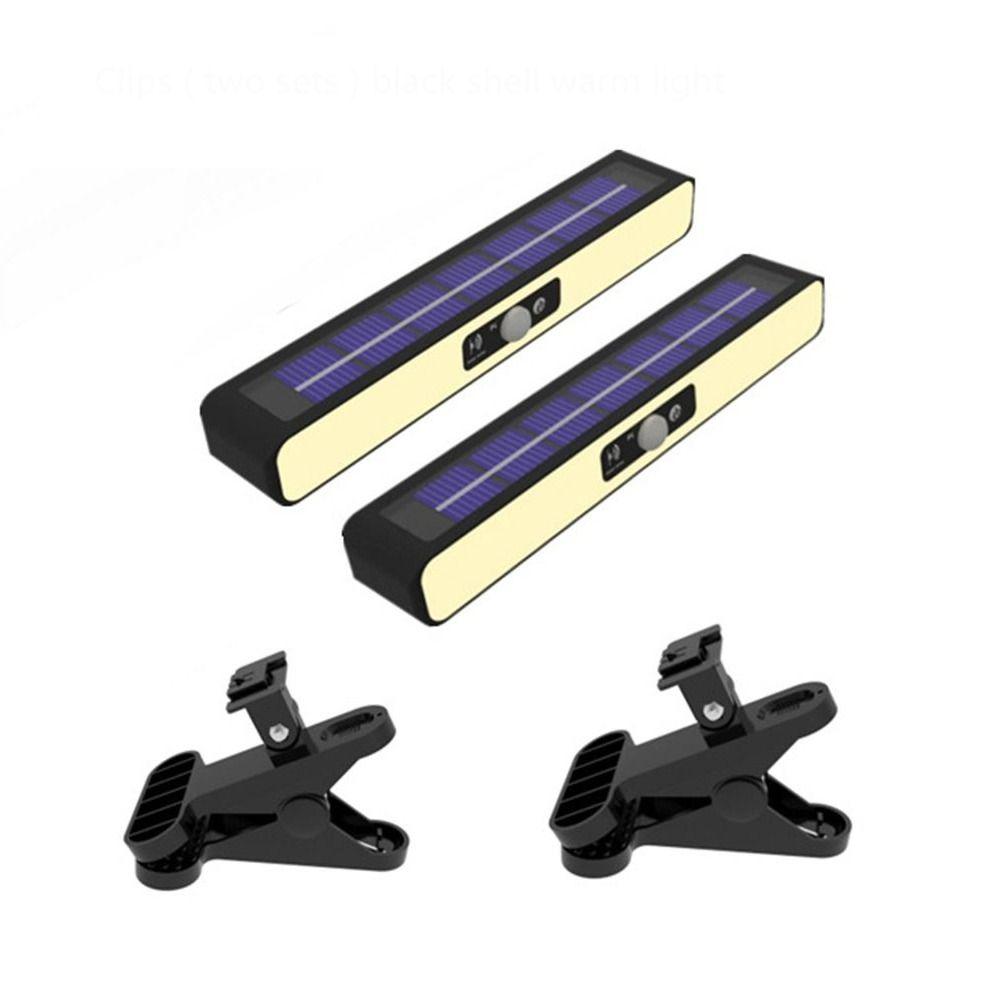 IP65 Clip Solar Lights Wireless Wall Hanging Light Porch Light Human Body Induction Light  Hallway